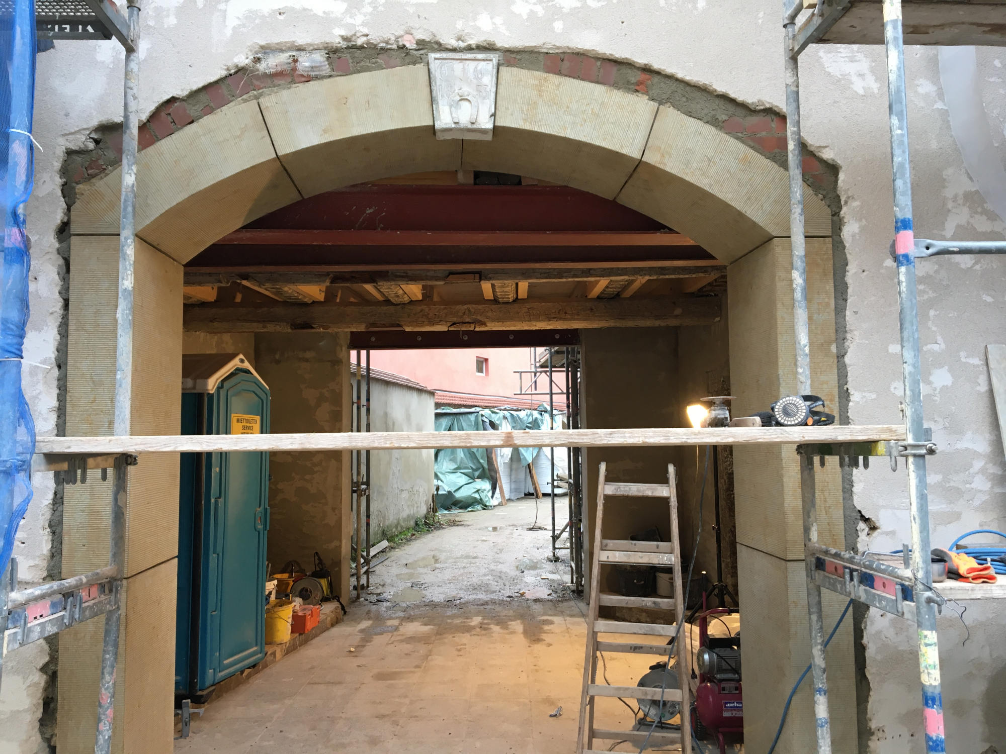 Projekt Erneuerung Toreinfahrt Lorenzgasse Meißen